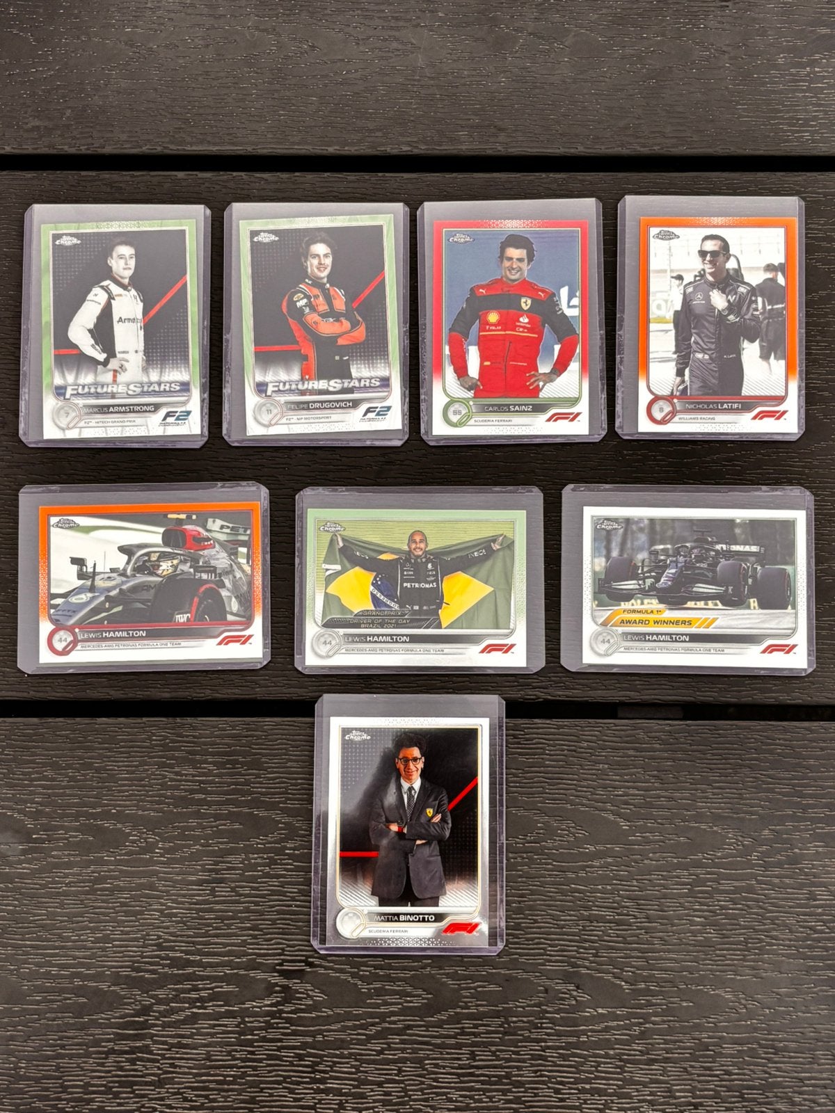 Topps Chrome F1 2022 setje met meer zeldzamere, Ophalen of Verzenden, Zo goed als nieuw, Formule 1