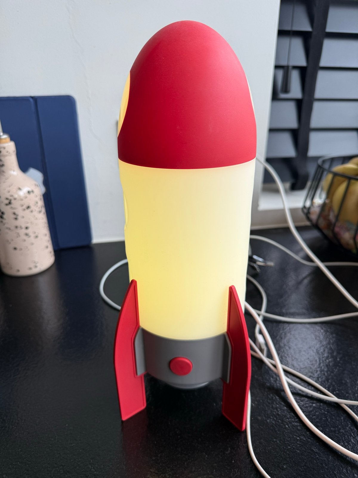 IKEA Aftonsparv Raket Nachtlampje - Meerkleurig, Ophalen, Zo goed als nieuw, Meerkleurig, IKEA