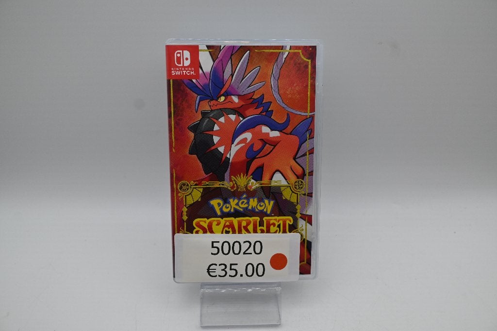 Pokémon Scarlet - Nintendo Switch / Diverse switch games, Spelcomputers en Games, Nintendo, Online, 1 speler, Zo goed als nieuw