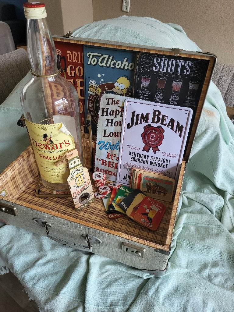 Leuke spullen voor in een Mancave of bar, Ophalen