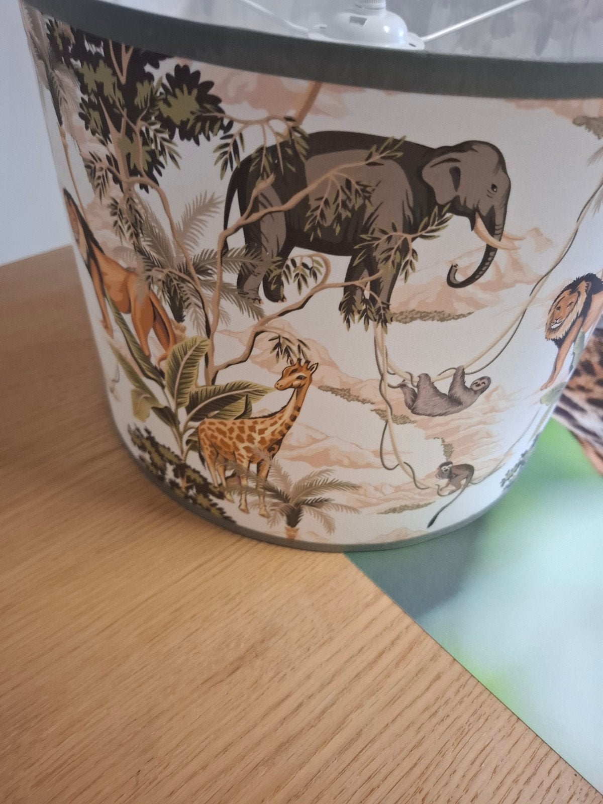 Kinder lamp, Tuin en Terras, Bloempotten, Ophalen, Kunststof, Rond, Zo goed als nieuw