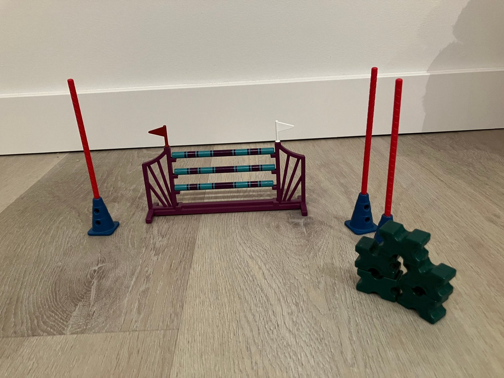 Schleich Horse club - slalom set, Ophalen of Verzenden, Zo goed als nieuw, Jongen of Meisje