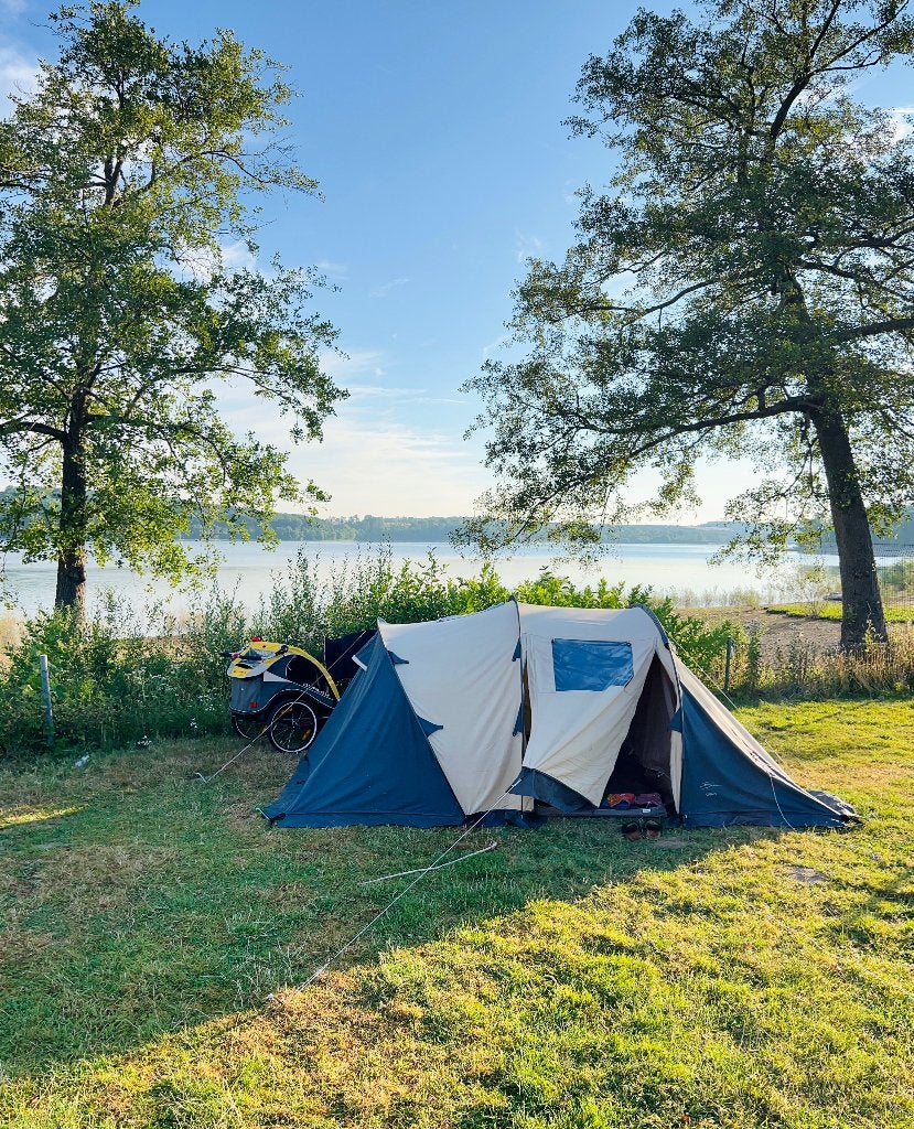 Tent Bardani 3 personen, Caravans en Kamperen, Ophalen, Gebruikt, Tot en met 3