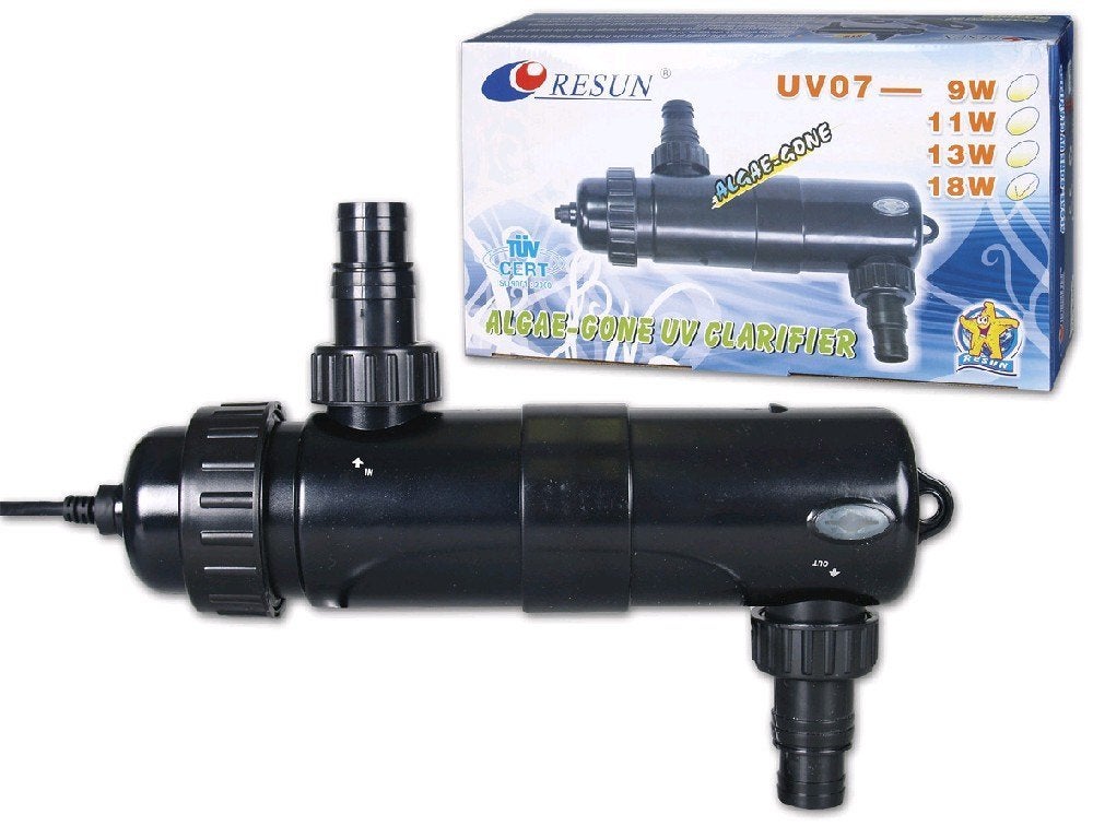 OPRUIMING!! Aquarium UV Filter 11 watt Resun UV8, CO2reactor.nl, Nieuw, Overige merken, Ophalen of Verzenden