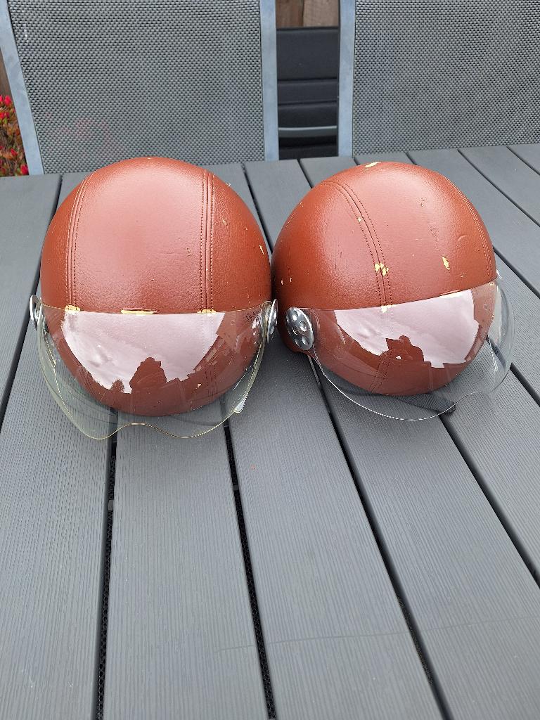MT Helmets.  Set van 2 MT Helmets. Maat S-L. Gebruikt., Ophalen, Gebruikt, Large, MT