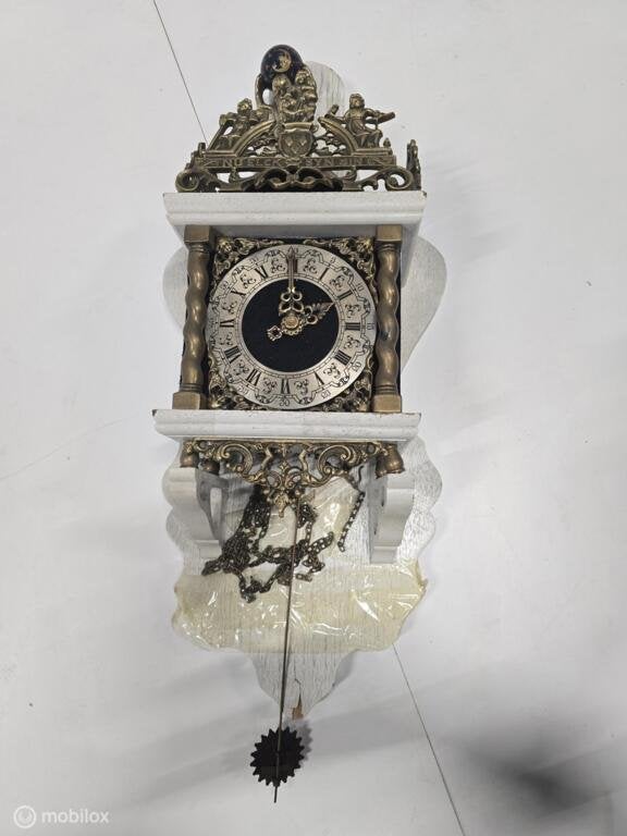 Antieke wandklok, Gebruikt