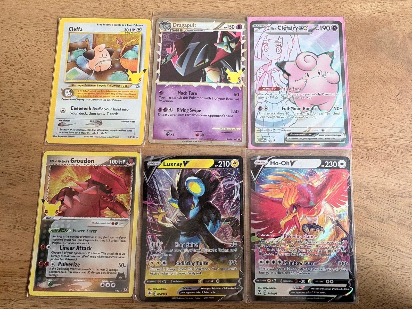 Pokemon celebrations/ex/v/promo, Verzenden, Nieuw, Meerdere kaarten, Foil