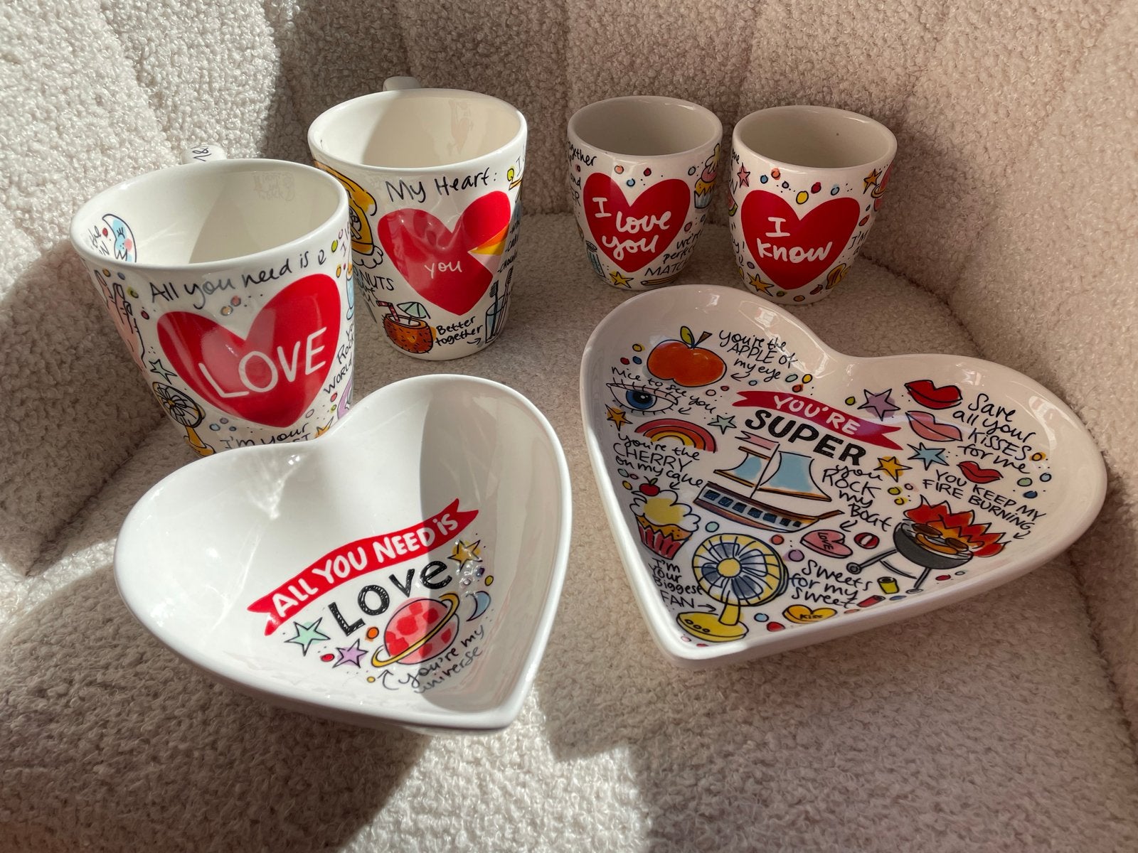 Liefdevol Servies Blond Amst.: Mokken, Kommen en Schalen Set, Keramiek, Nieuw, Ophalen of Verzenden, Modern