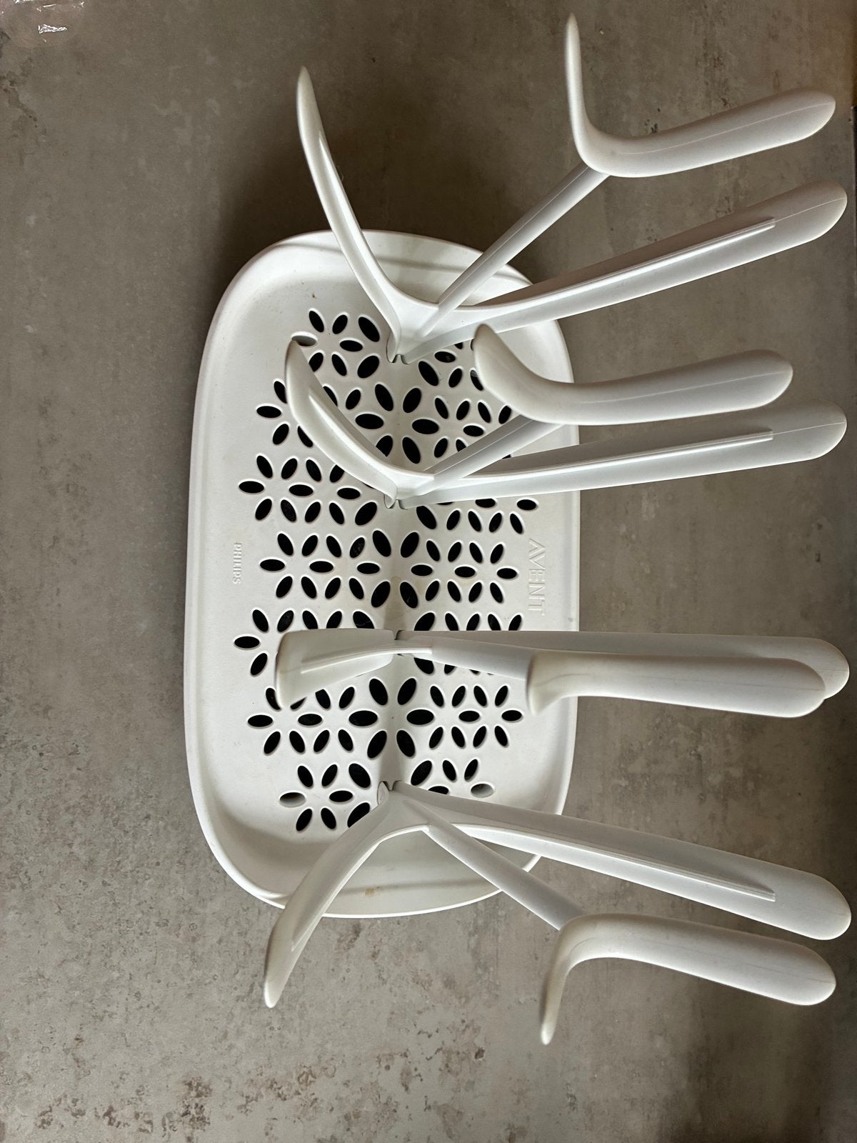 Philips Avent flessenrekje/droogrekje, Ophalen, Gebruikt