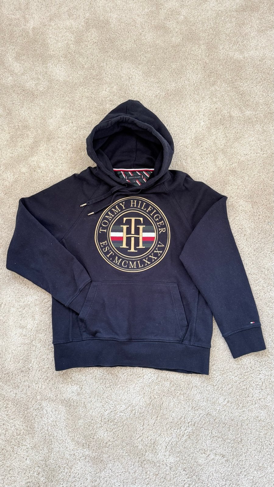 Tommy Hilfiger Hoodie Maat M - Uitstekende Staat, Kleding | Heren, Truien en Vesten, Ophalen of Verzenden, Gedragen, Maat 48/50 (M)
