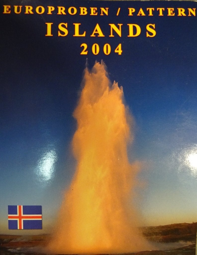 Euro pattern set IJsland 2004, Postzegels en Munten, Munten | Europa | Euromunten, Ophalen of Verzenden, Ierland, Overige waardes