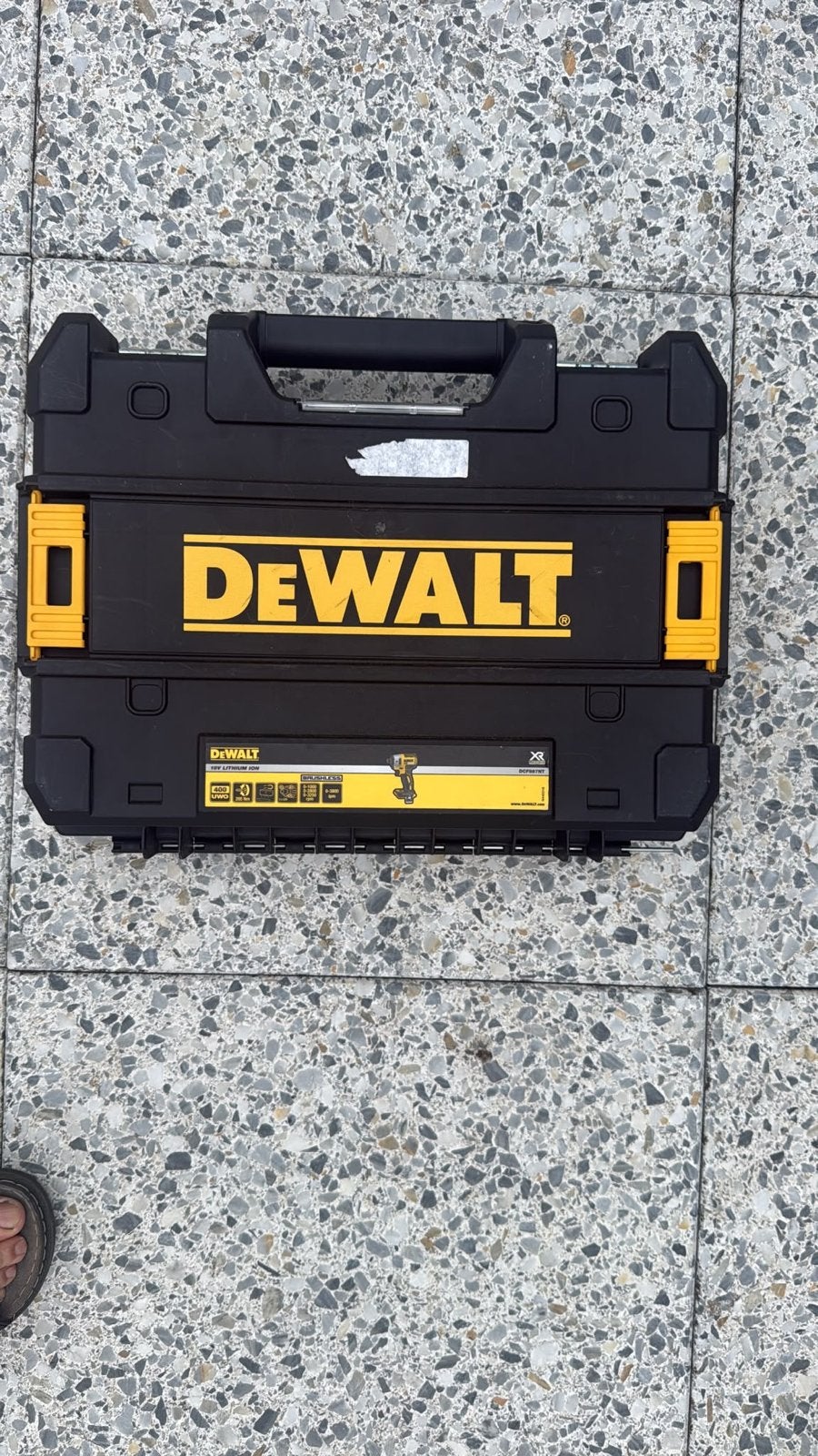 DeWalt TSTAK Koffer - Leeg, Ophalen, Gebruikt