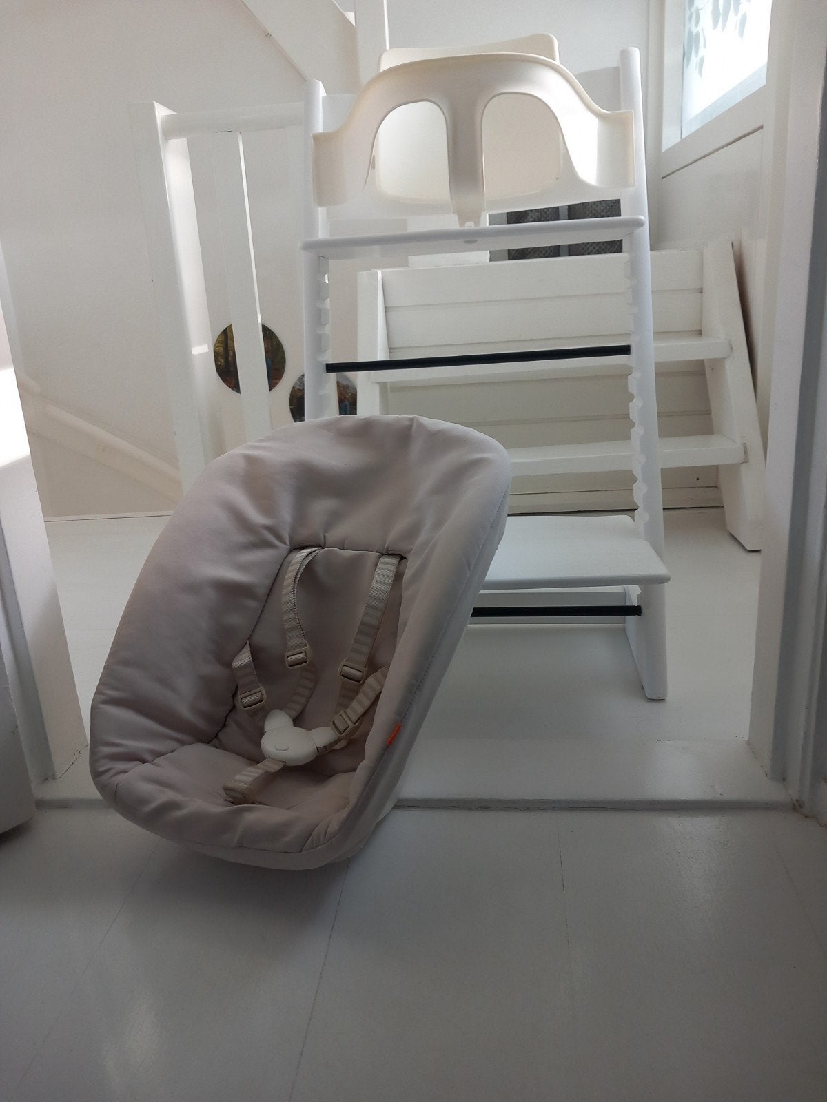 ZGAN prachtige nieuw model Stokke Tripp Trapp  Compleet!, Ophalen of Verzenden, Zo goed als nieuw, Meegroeistoel, Aanschuifbaar