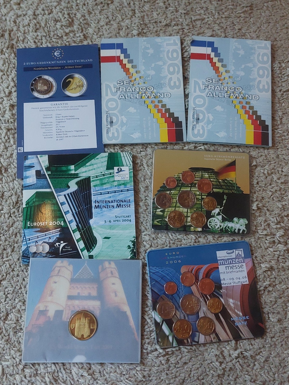 Duitsland Eurosets, Postzegels en Munten, Munten | Europa | Euromunten, Ophalen of Verzenden, Duitsland, 2 euro