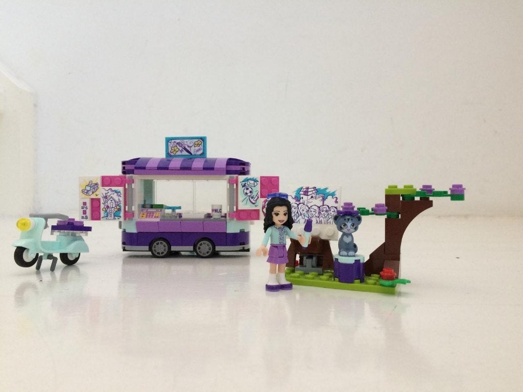 Lego Friends 41332 Emma's kunstkraam - compleet, Kinderen en Baby's, Inclusief instructies, Lego, Friends, Ophalen of Verzenden
