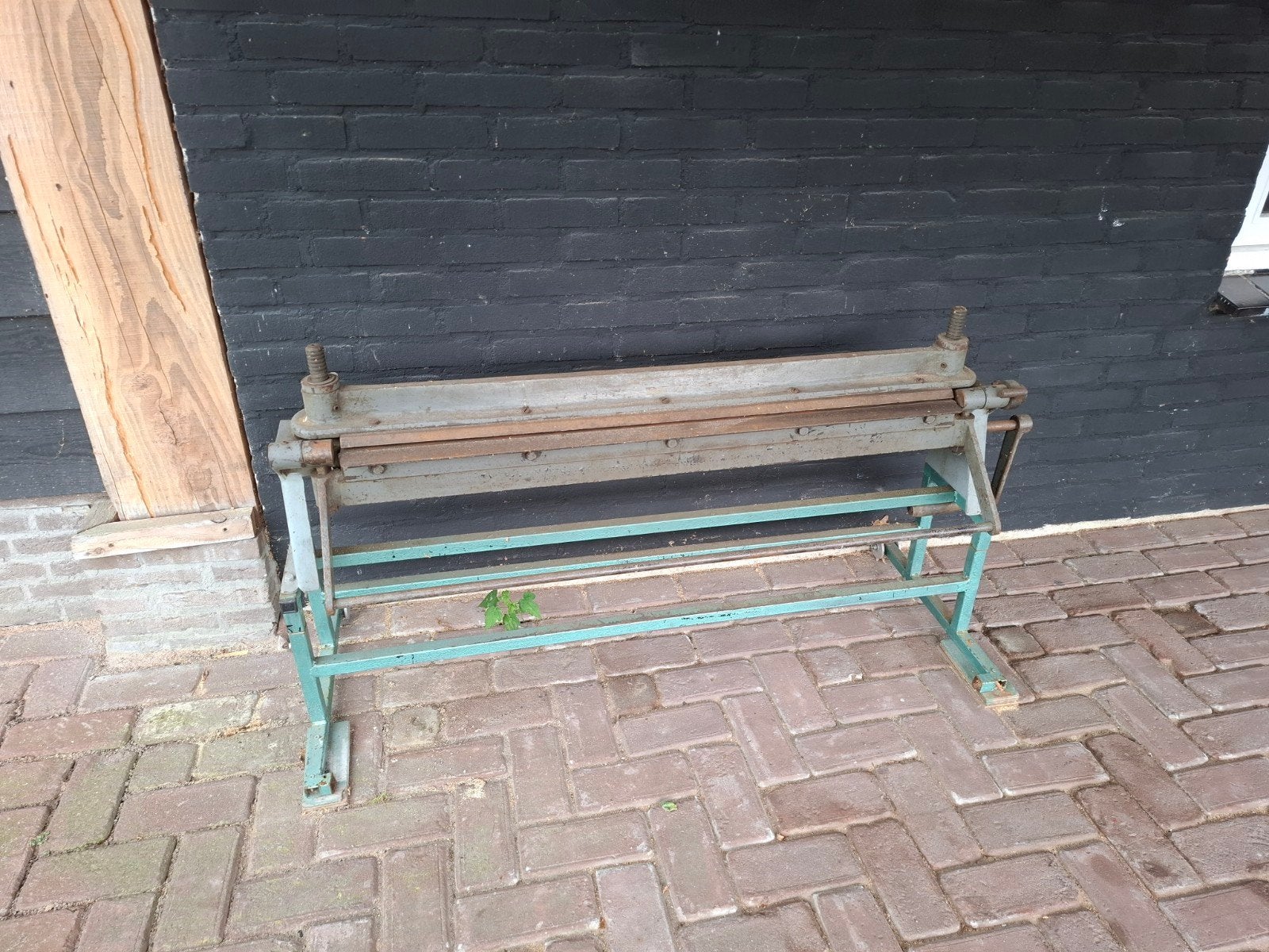 Zetbank 1 meter (100cm) hobby, Ophalen, Gebruikt, Metaaldraaibank