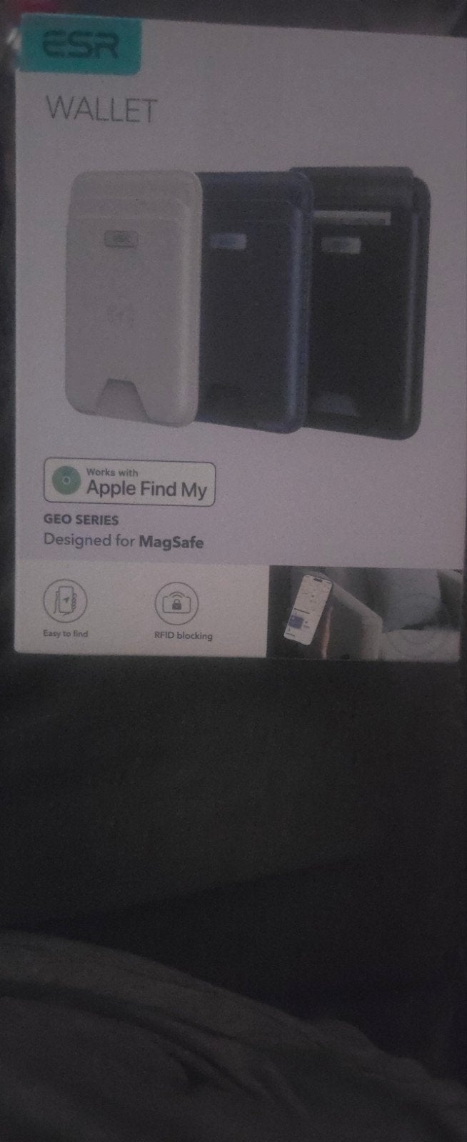 ESR Wallet met Apple Find My & MagSafe - RFID-blokkering, Ophalen, Nieuw, Wit, Overige merken
