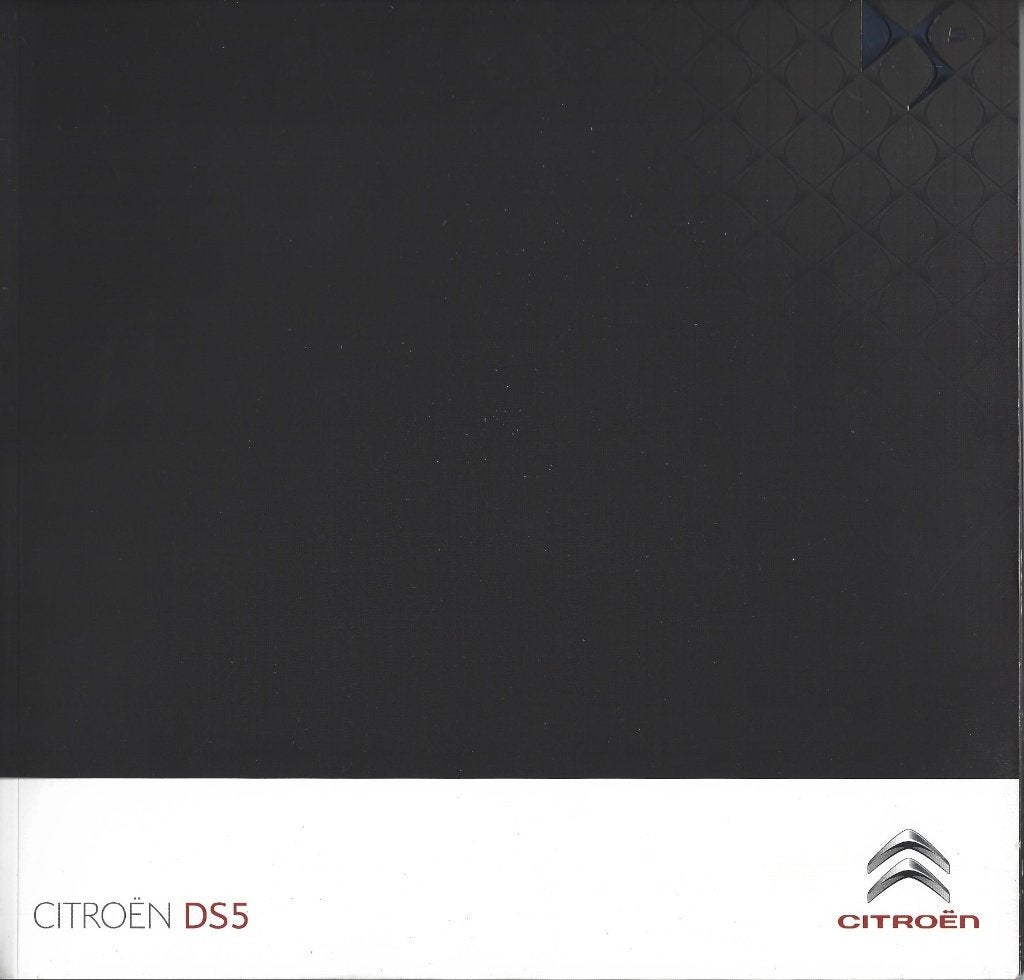 Brochure Citroen DS5 2011, Verzenden, Gelezen, Citroën