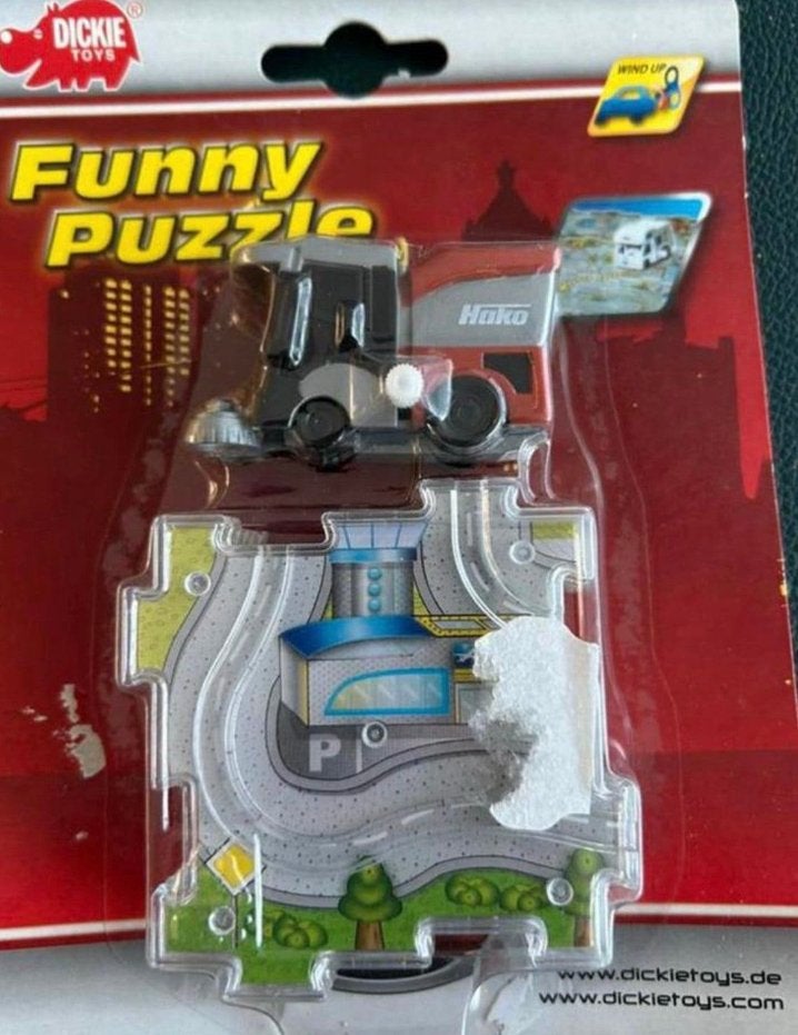 DICKIE TOYS FUNNY PUZZLE, Ophalen of Verzenden, Nieuw