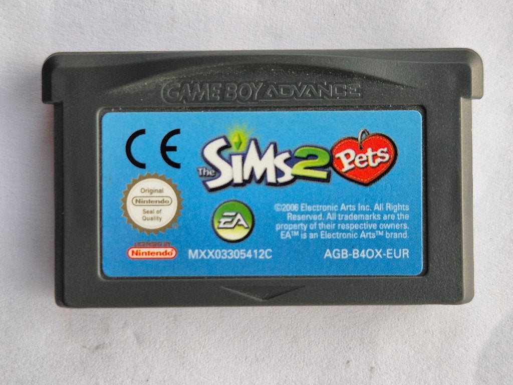 the SIMS 2 pets, Spelcomputers en Games, Games | Nintendo Game Boy, Gebruikt, 1 speler, Racen en Vliegen, Ophalen of Verzenden