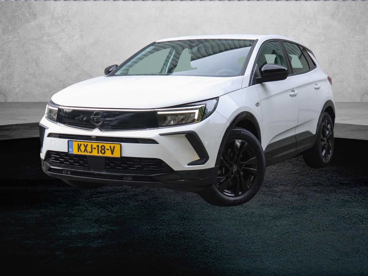 Opel Grandland 1.6 225pk Hybrid GS | Navigatie | Camera | St, Gebruikt, 4 cilinders, Adaptive Cruise Control, Bedrijf