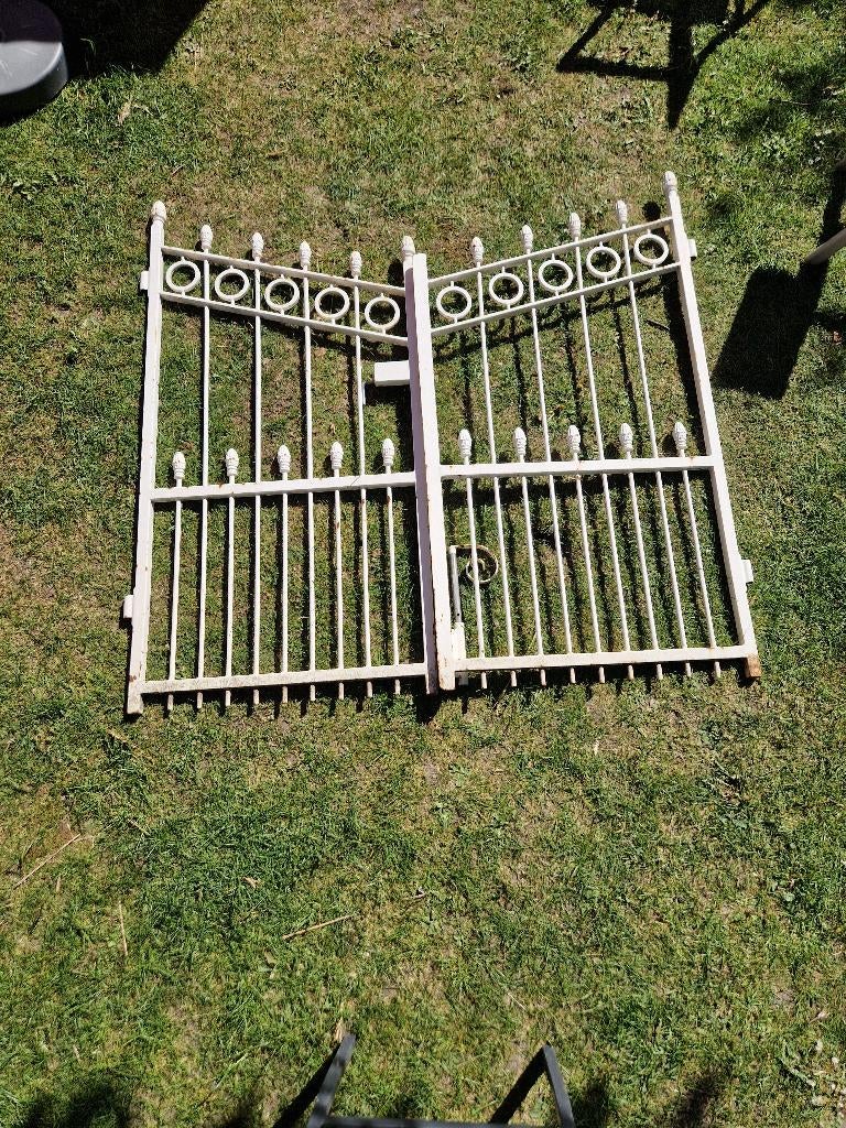 Sierpoort lengte 1,6 meter, hoogte 1,6 meter, Ophalen, Gebruikt, 150 tot 200 cm, Looppoort