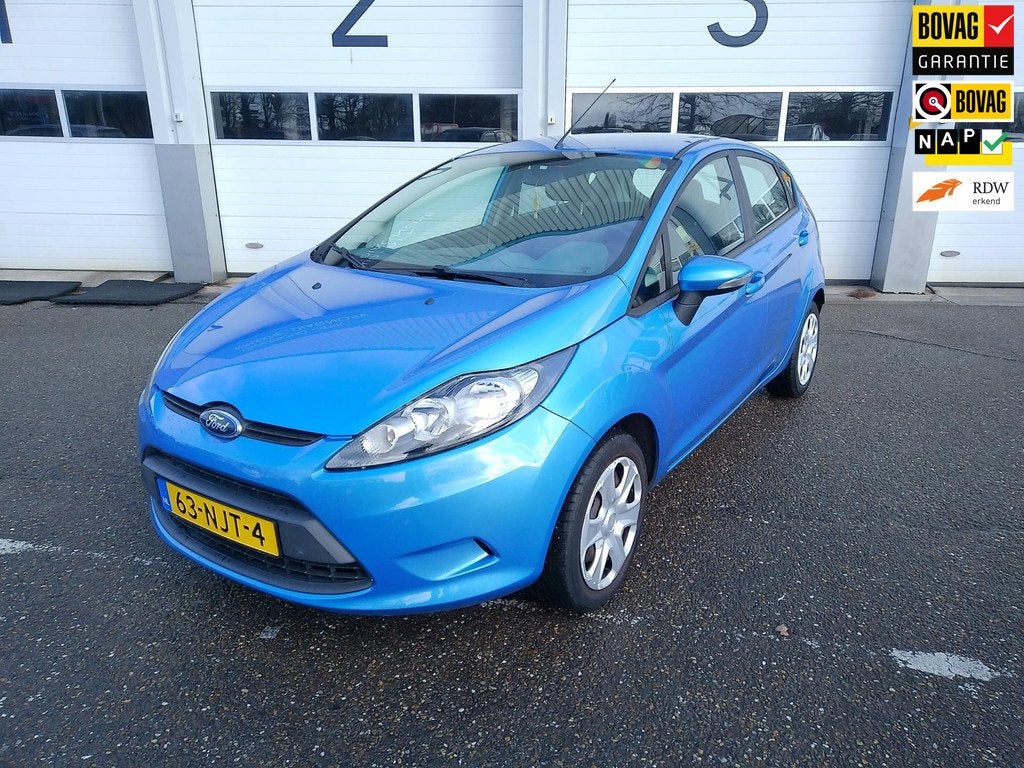 Ford Fiesta 1.25 Limited NAP AIRCO 5DRS BOVAG, Auto's, Voorwielaandrijving, Euro 5, Stof, 4 cilinders