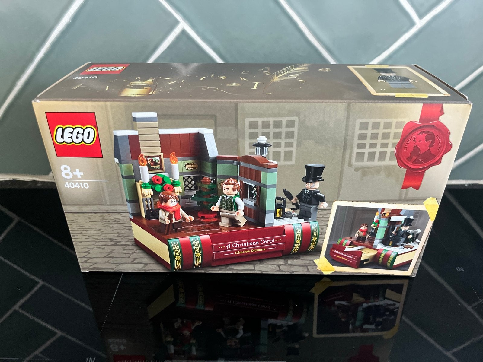 Lego Eerbetoon aan Charles Dickens (40410) - Nieuw/Sealed, Overige thema's, Lego, Nieuw, Ophalen of Verzenden