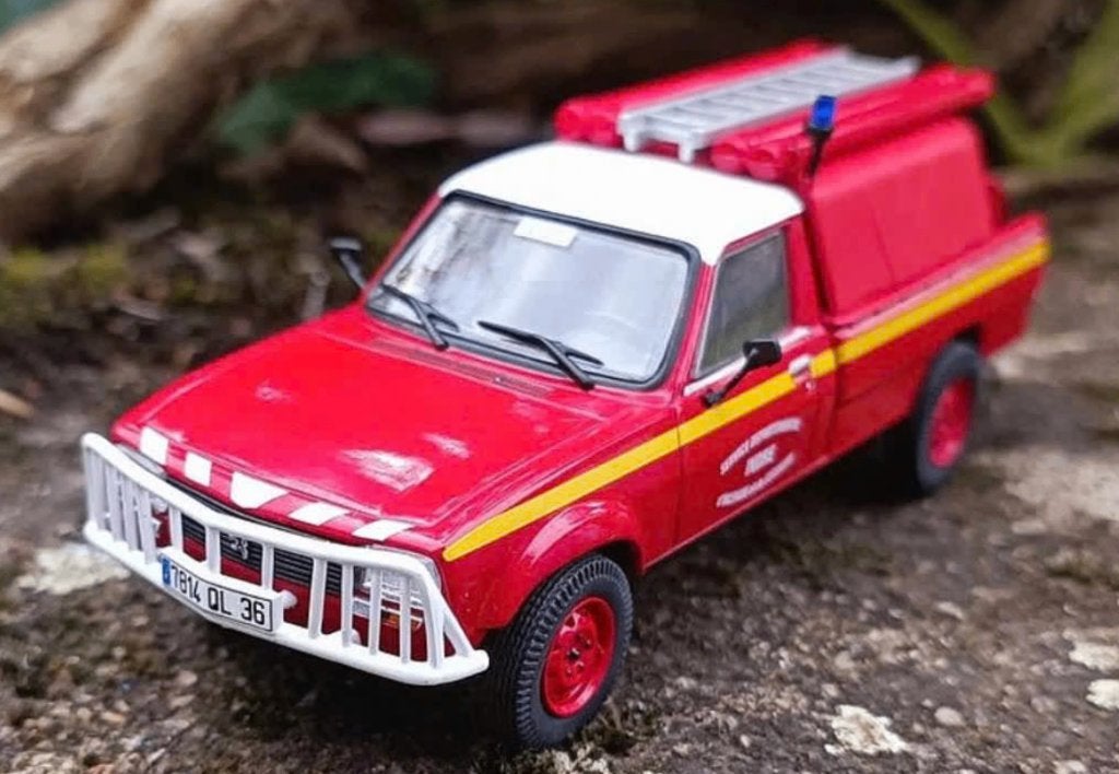 Peugeot 504 Dangel CCFL Picot BRANDWEER schaal 1/43 # 67, Verzenden, Nieuw, Auto, Overige merken