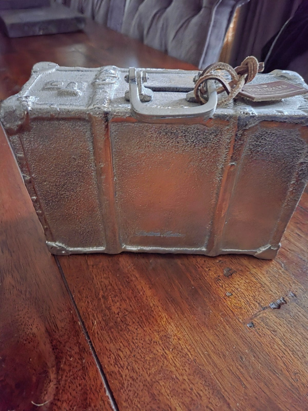 Riviera Maison spaarpot, Vintage, Nieuw, Ophalen of Verzenden, Metaal