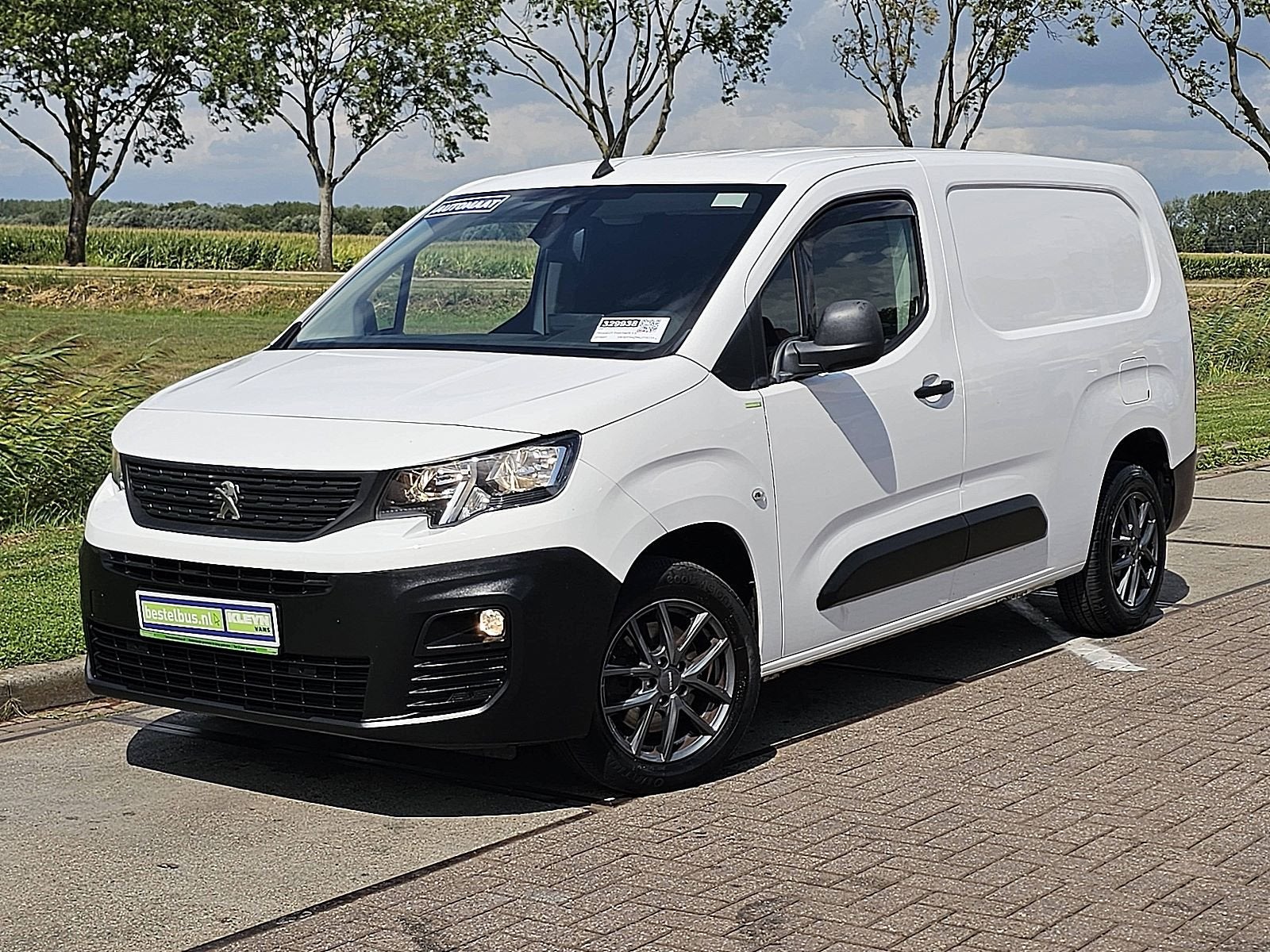 PEUGEOT PARTNER 1.5, Auto's, Gebruikt, Euro 6, 4 cilinders, Wit