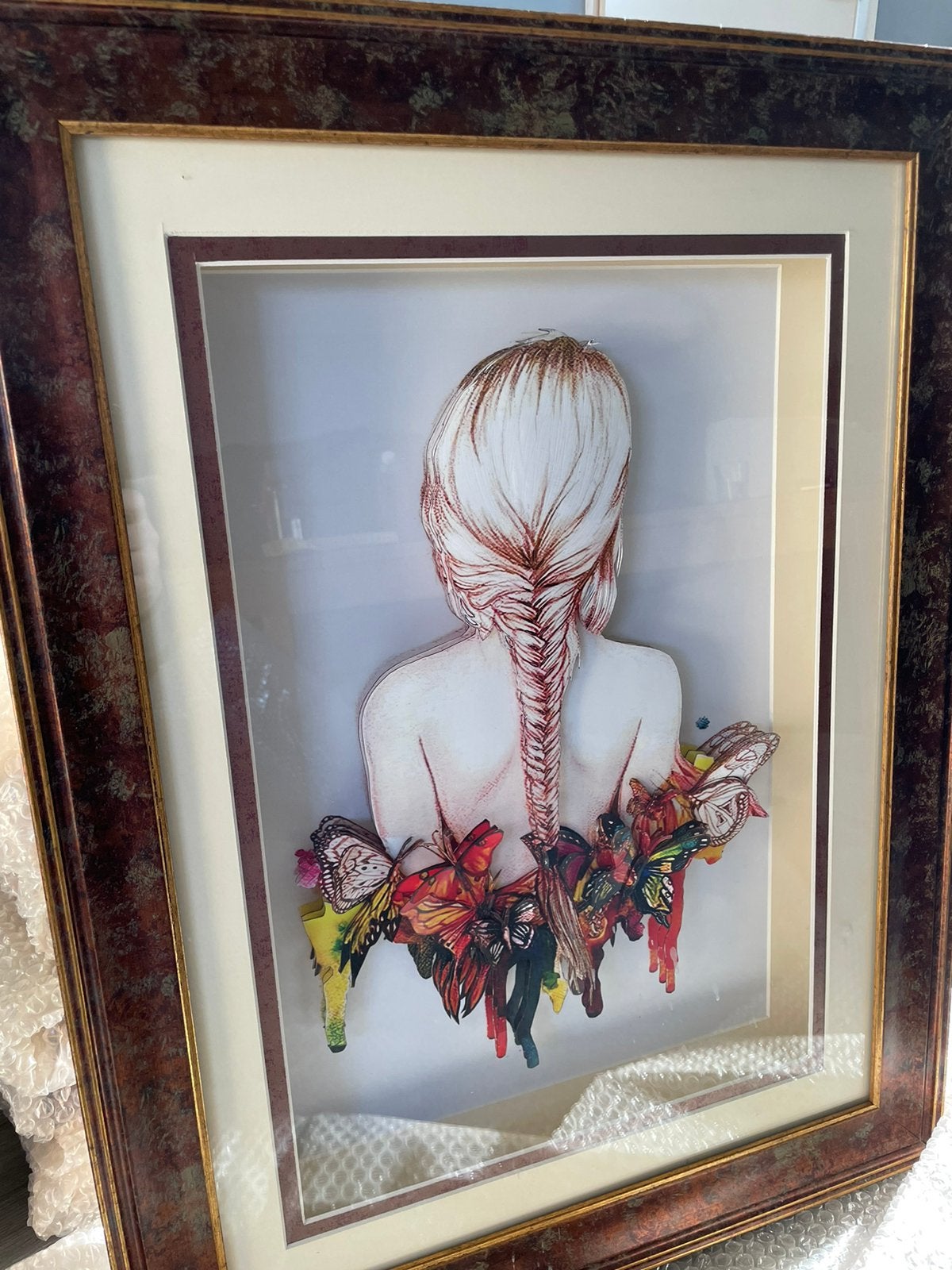 Laatste‼️mooie handgemaakte 3D schilderij te koop nieuw ‼️‼️, Ophalen, 50 – 75, Minder dan 50 cm, Oorspronkelijke maker
