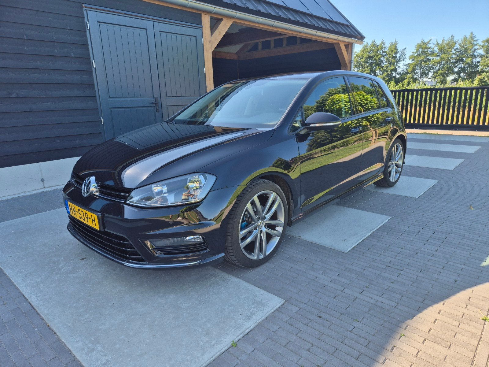 Volkswagen Golf 1.2 TSI Zwart trekhaak, Voorwielaandrijving, Zwart, 4 cilinders, Origineel Nederlands