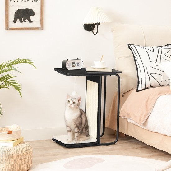 Nieuwe Krabpaal voorKatten-Kattenmand-30x50x61cm-Zwart-Bruin, Dieren en Toebehoren, Ophalen of Verzenden, Nieuw, Krabpaal