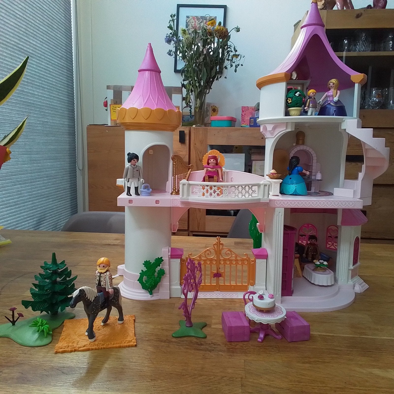 Playmobil kasteel, Ophalen of Verzenden, Zo goed als nieuw, Poppenhuis