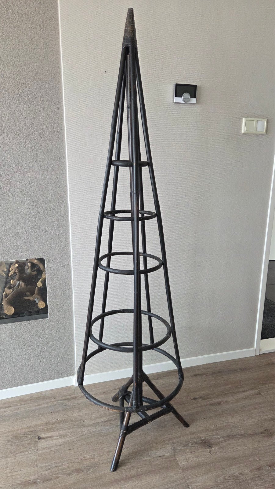 Mooie design kerstboom / decoratieframe (zwart), Diversen, Ophalen, Zo goed als nieuw
