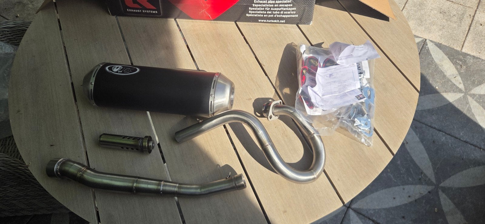 Splinternieuwe turbokit uitlaat!!!, Ophalen of Verzenden