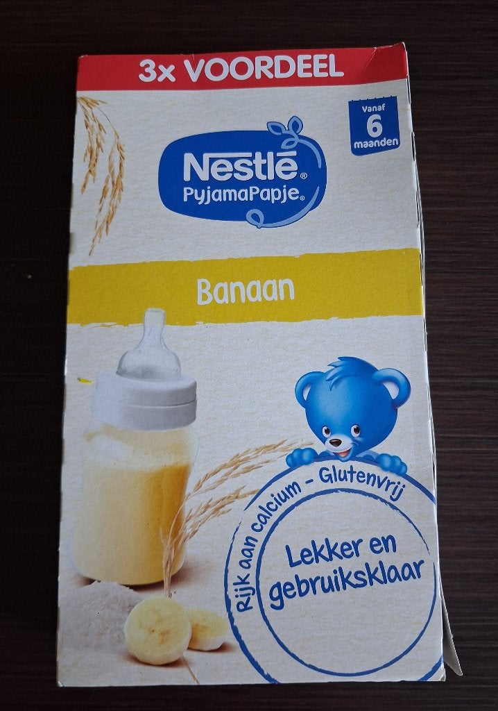 Nieuwe nestle glutenvrij pyjamapapje banaan 6+ maanden, Verzenden, Nieuw, Overige typen, Overige merken