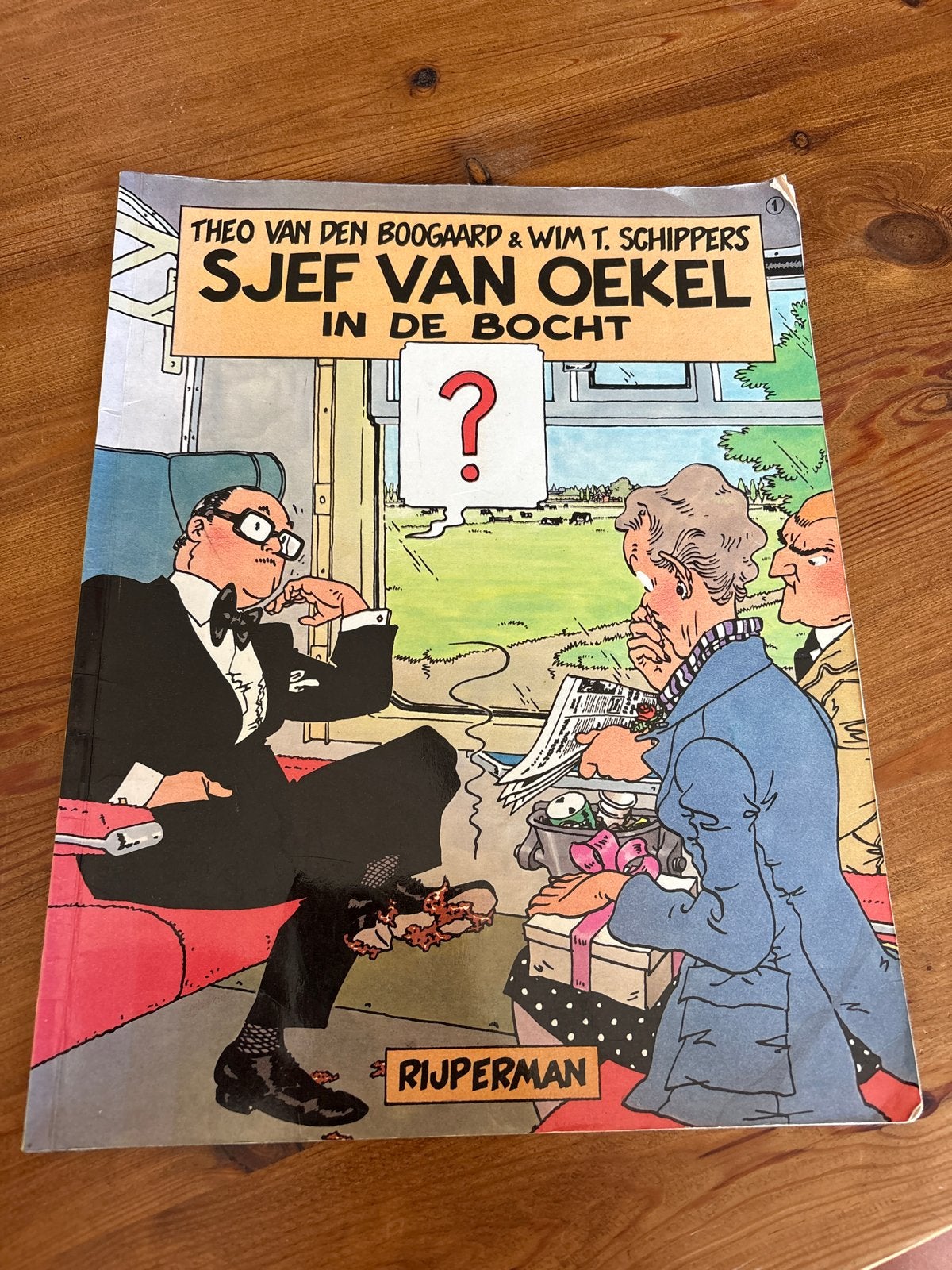 Sjef van Oekel in de Bocht - Theo van den Boogaard, Boeken, Stripboeken, Eén stripboek, Ophalen of Verzenden, Gelezen