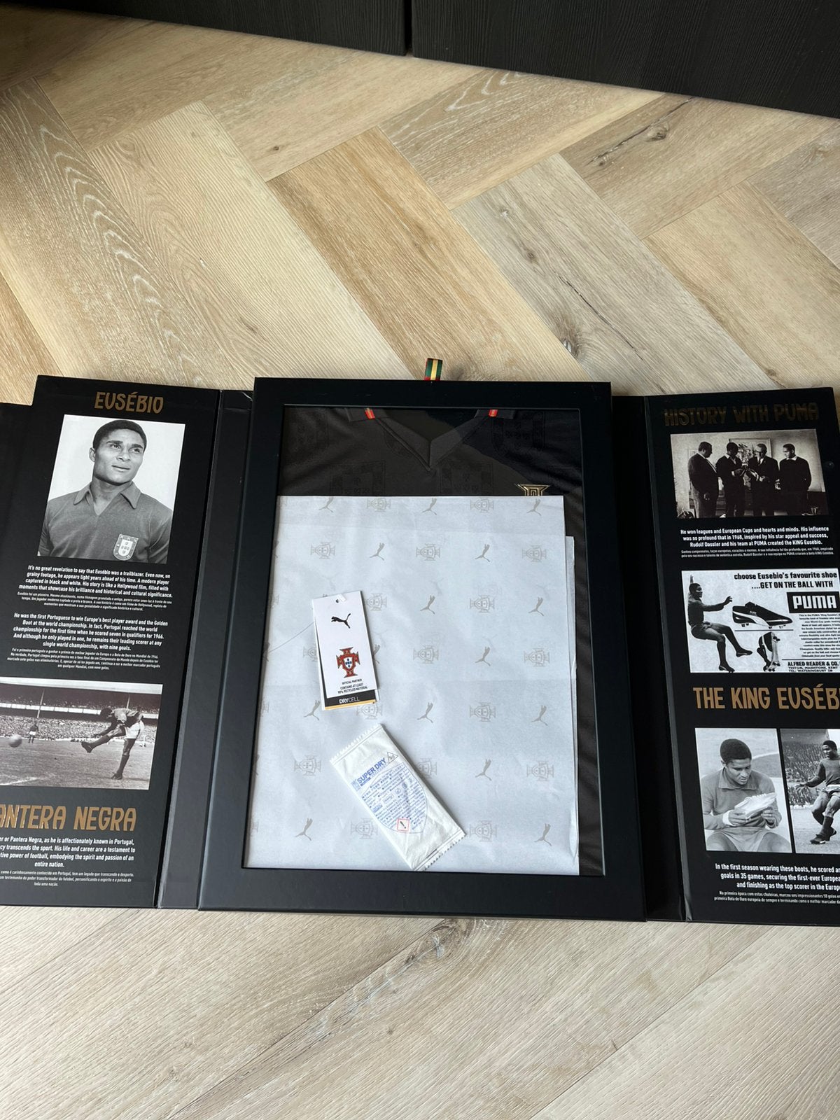 Eusebio Pantera Negra Collector’s Box, Verzamelen, Sportartikelen en Voetbal, Ophalen of Verzenden, Nieuw, Buitenlandse clubs