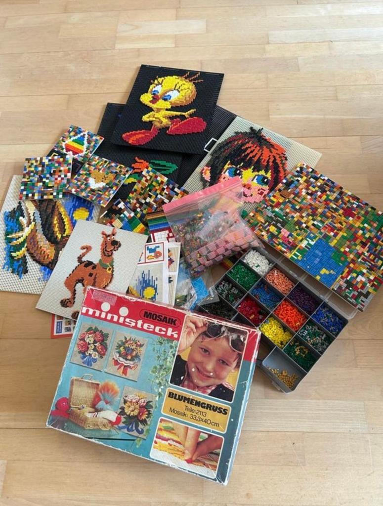 Grote Ministeck collectie met voorbeelden en accessoires, Ophalen of Verzenden, Gebruikt