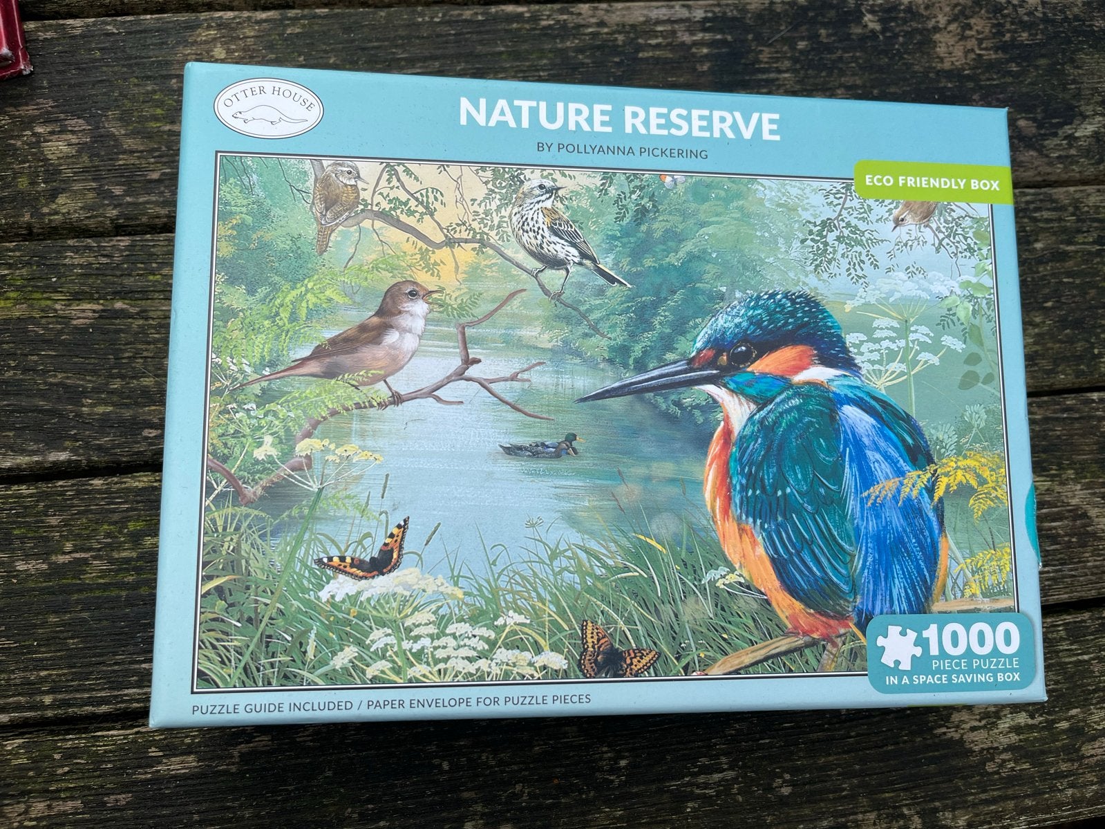 Natuurreservaat Puzzel 1000 Stukjes - Otter House, Ophalen of Verzenden, 500 t/m 1500 stukjes, Nieuw, Legpuzzel