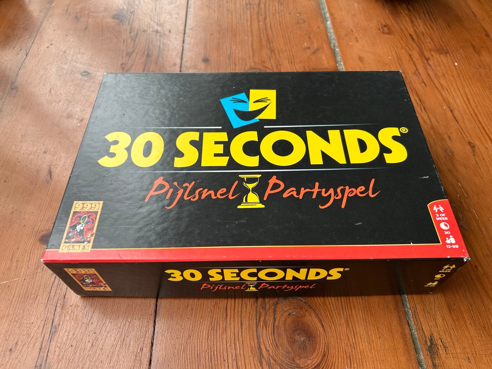30 Seconds: Pijlsnel Partyspel - Tweede Editie, Drie of vier spelers, Ophalen of Verzenden, Zo goed als nieuw