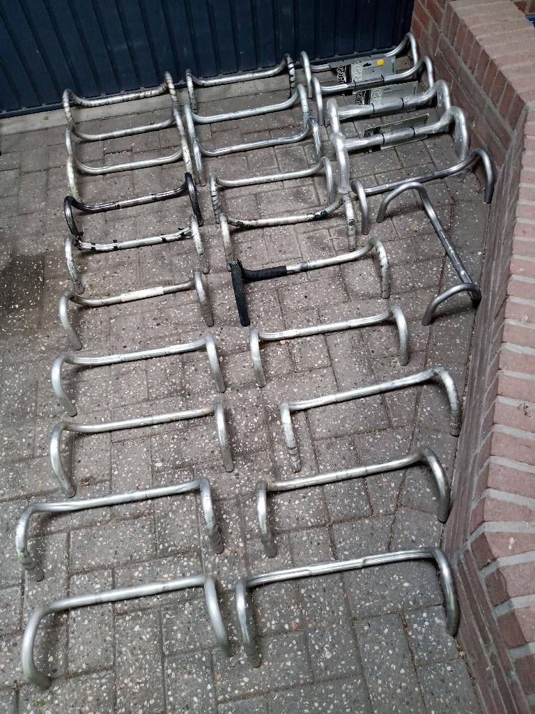 Racefiets STUREN, Stuurpennen en Stuurverhogers, Gebruikt, Stuur, Aluminium, Racefiets