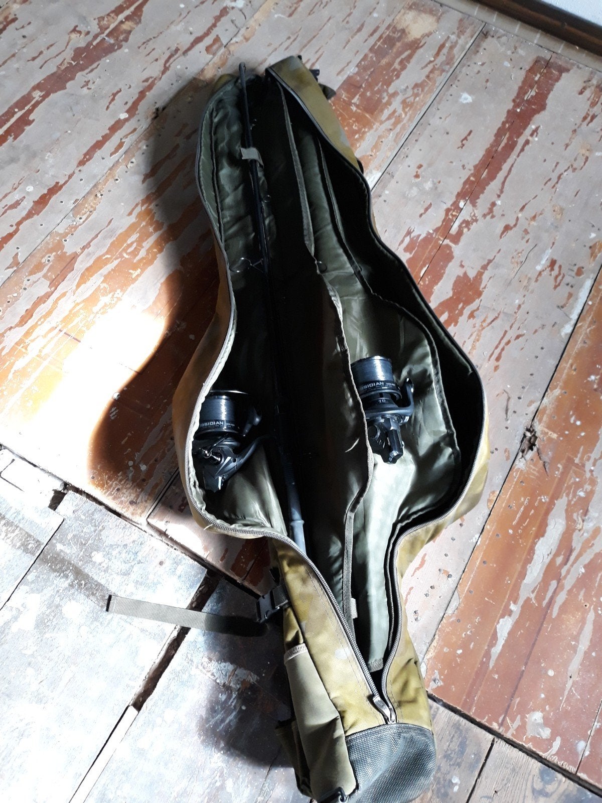 3 Nash Dwarf 10ft met Okuma Obsidian  Sonik Foudraa, Watersport en Boten, Hengelsport | Karpervissen, Gebruikt, Ophalen of Verzenden
