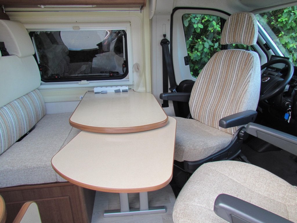 Karmann Davis 620 Lengtebedden, Handgeschak, Caravans en Kamperen, Buscamper of Camperbus, Ringverwarming, Fiat, Tot en met 2