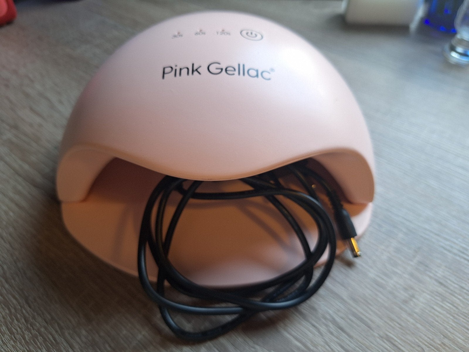 Pink Gellac LEDPremium Lamp & Gellak Set - Zo goed als nieu, Ophalen of Verzenden, Zo goed als nieuw, Verzorging