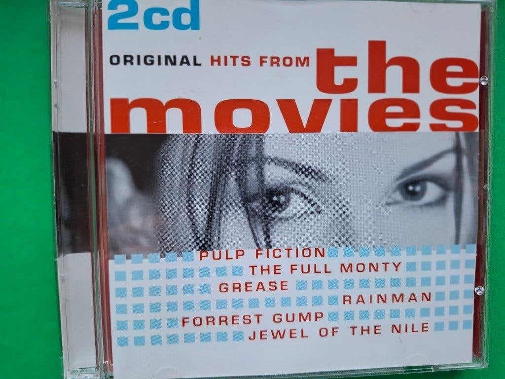 THE MOVIES - ORIGINAL HITS FROM THE MOVIES (2 X CD), Film en Theater, Ophalen of Verzenden, Zo goed als nieuw, Album