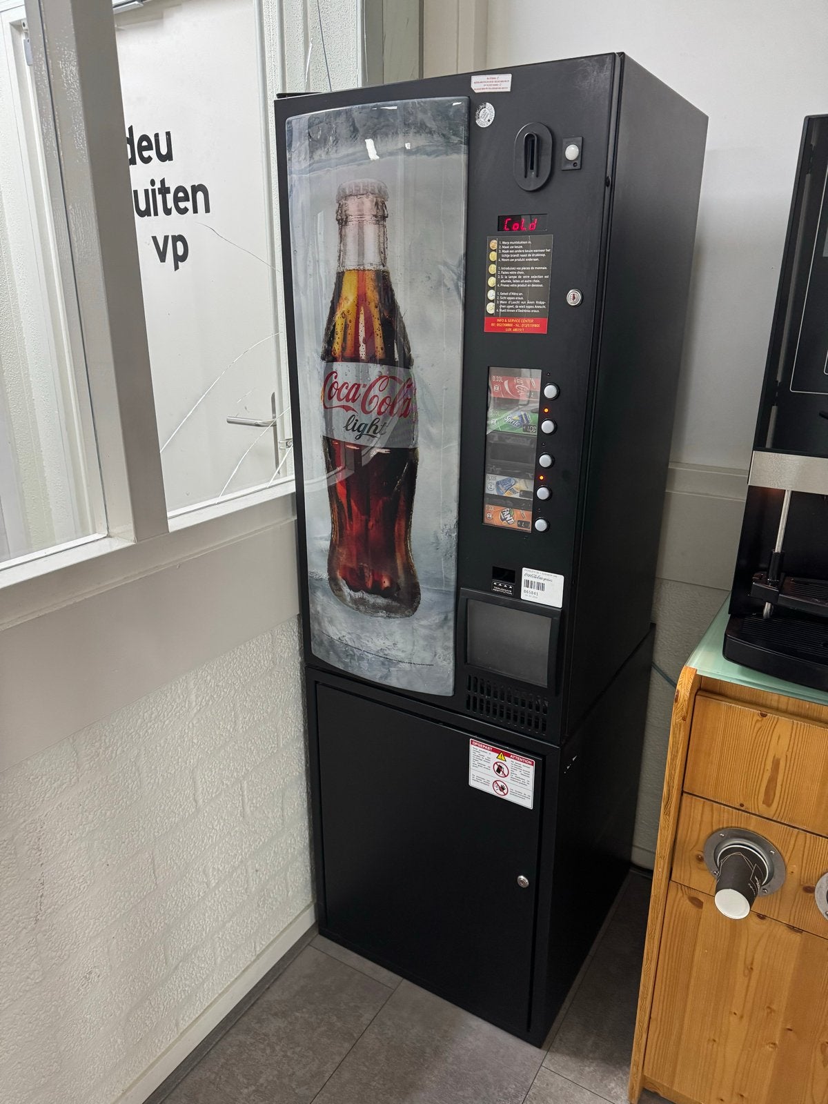 Frisdrank automaat bieden, Ophalen of Verzenden, Gebruikt