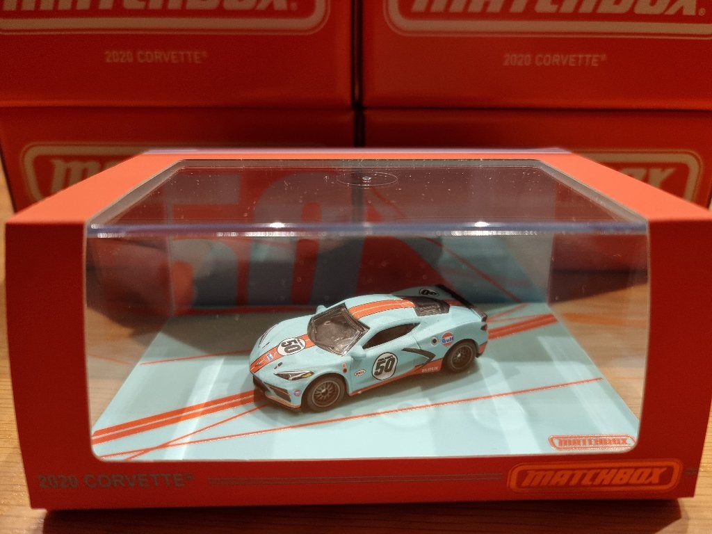 Matchbox Chevrolet Corvette C8 Gulf RLC, Verzenden, Nieuw, Auto
